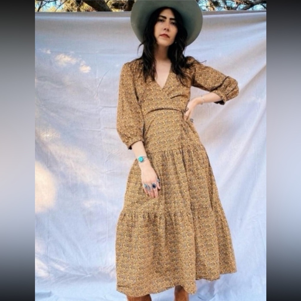 sold Christy Dawn Noah wrap dress